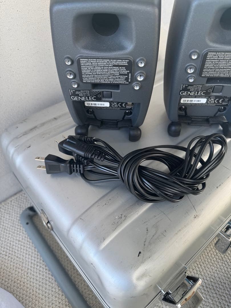 ［美品］GENELEC ＋オヤイデケーブルセット スタジオモニタースピーカー