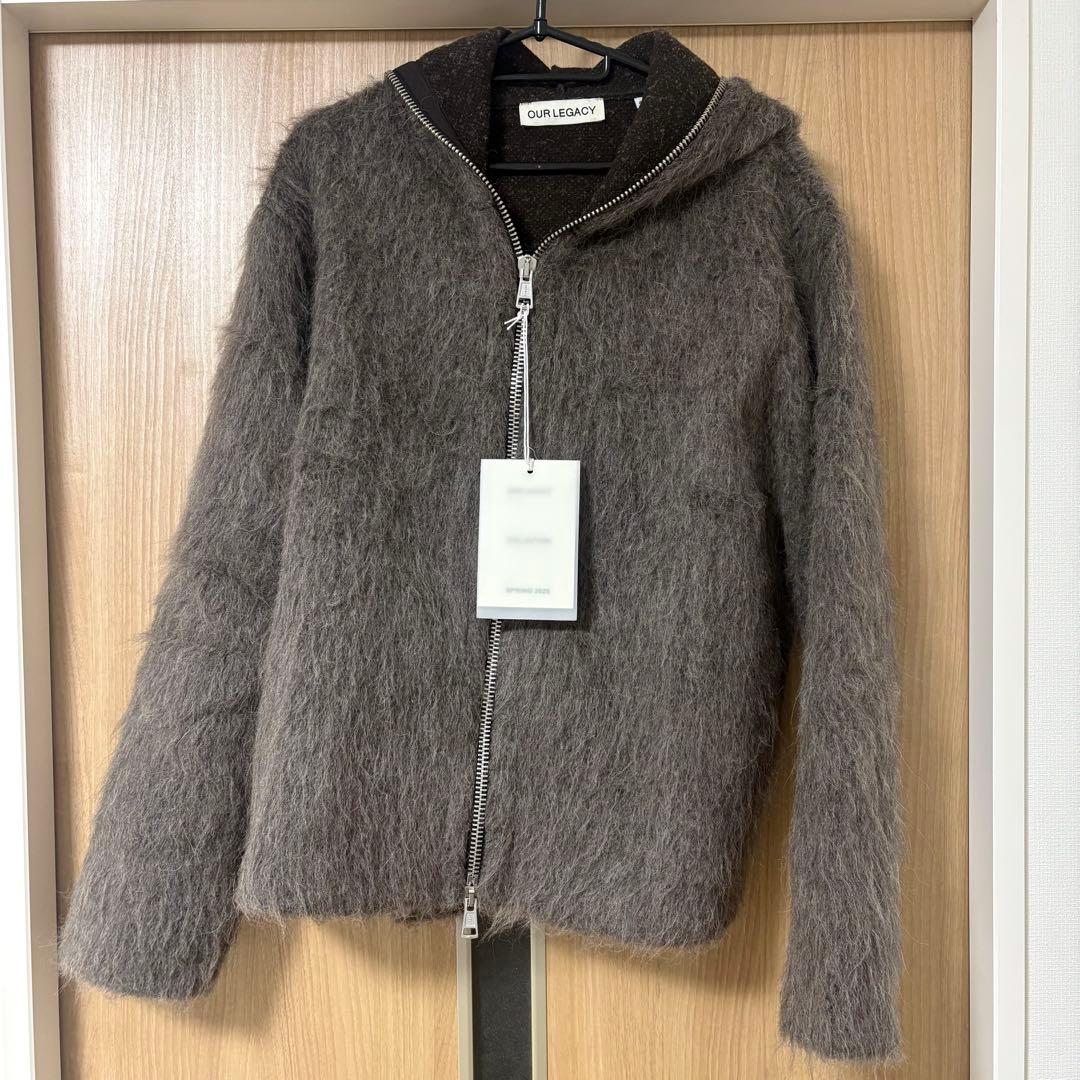 トップス OUR LEGACY FULL ZIP HOOD 46 GREY