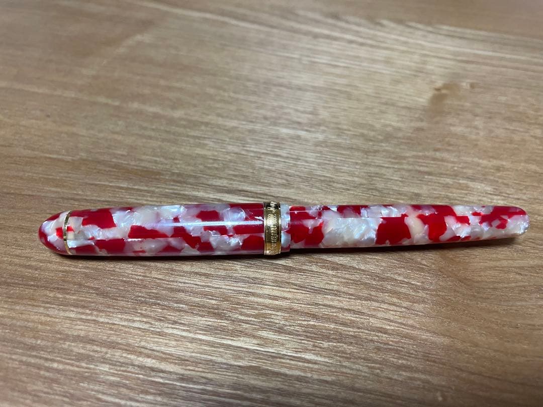 プラチナ万年筆 #3776 センチュリー セルロイド　キンギョ