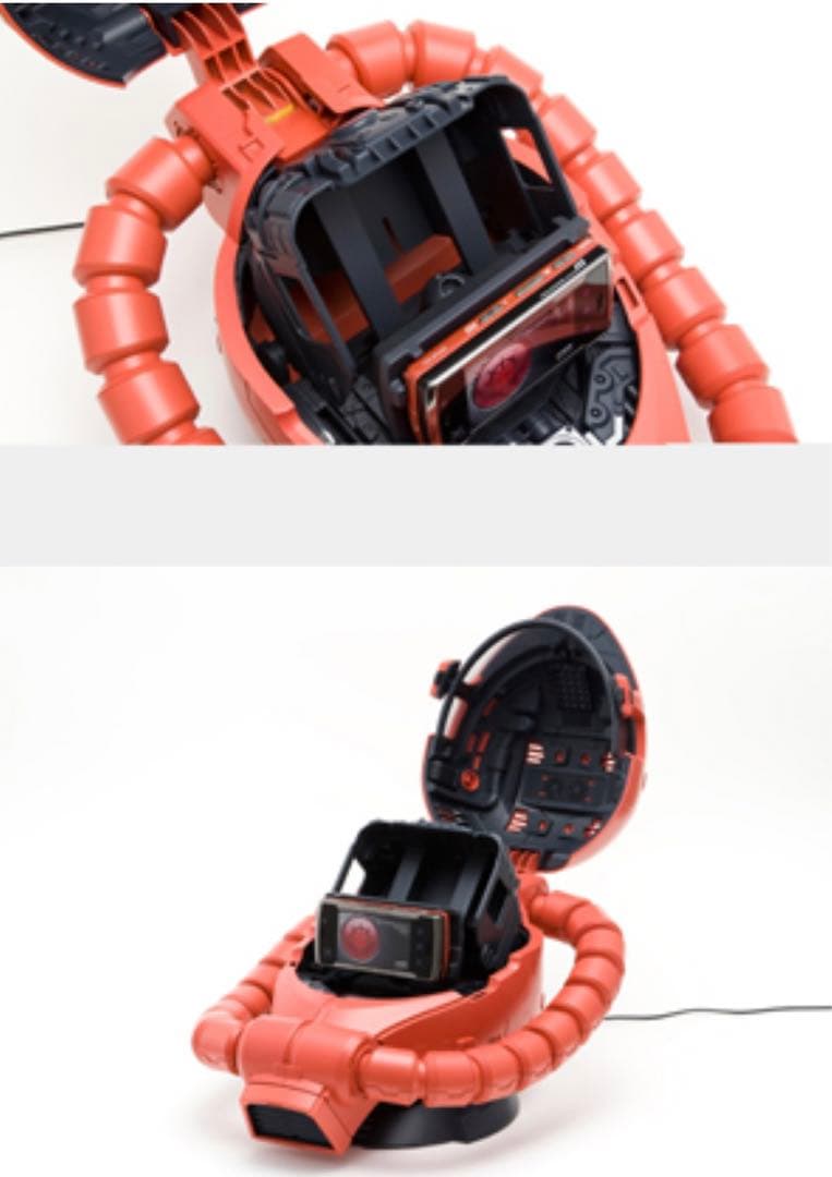 【激レア！】新品未使用　913SH シャア専用 1/12 ザクヘッド 携帯付き！