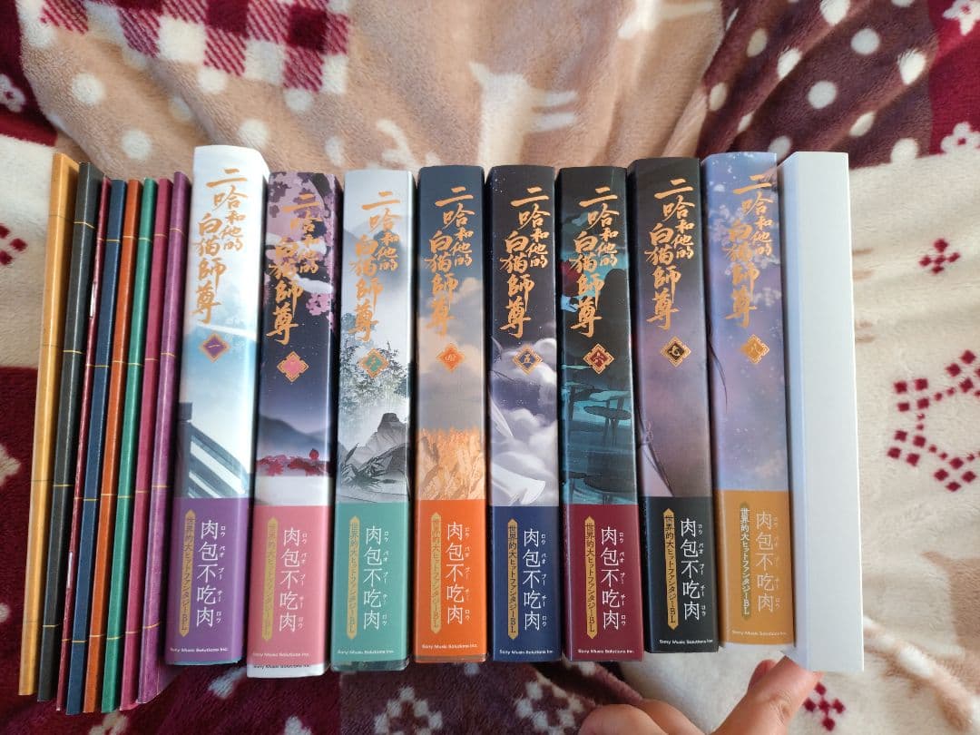 二哈和他的白猫師尊日本語版特装版小冊子付き全巻セット