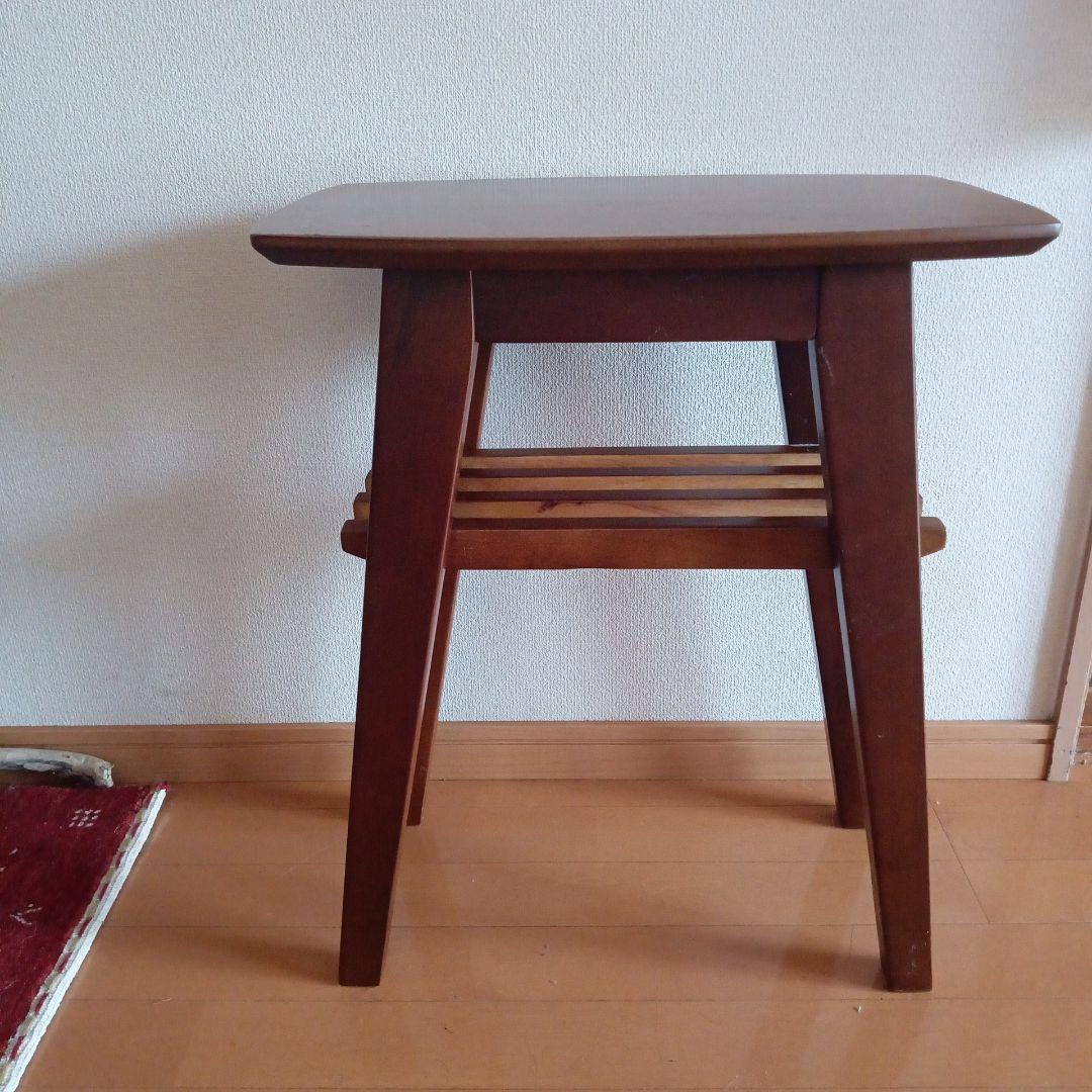 週末限定 アンティーク サイドテーブル