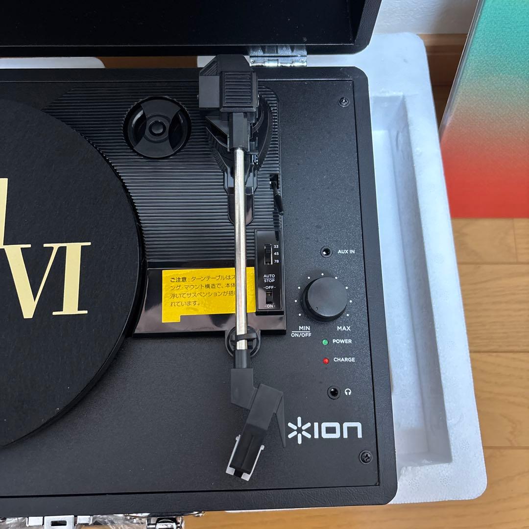 GRAPEVINE ポータブルアナログプレーヤー　アナログ盤セット