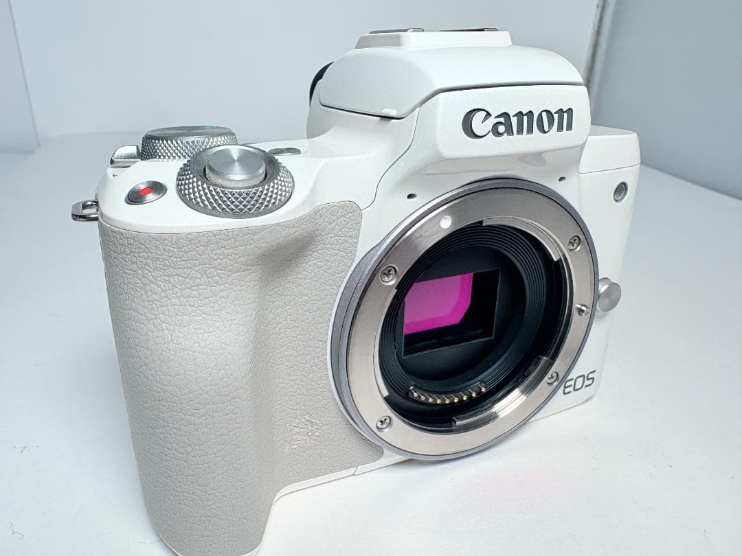 元箱付き キヤノン EOS Kiss M ボディ ホワイト