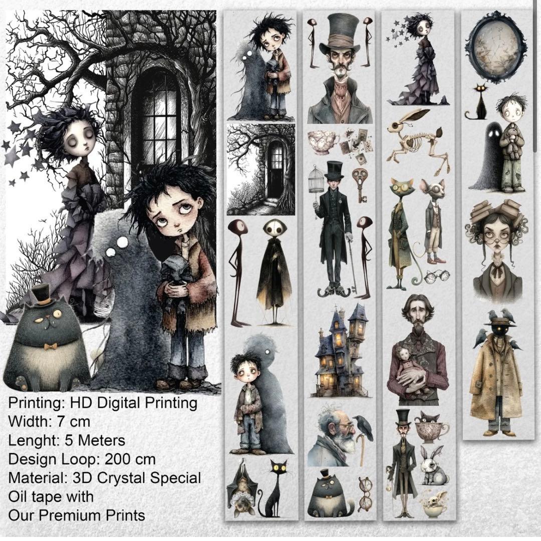 onwize 海外マスキングテープ　マステ 【2604】