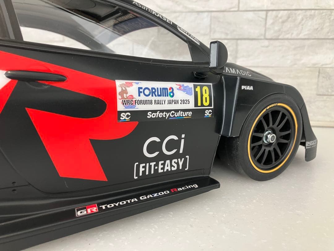 【カミやん様確認用】タミヤ RCボディ　ヤリス　WRC2025 ラリージャパン