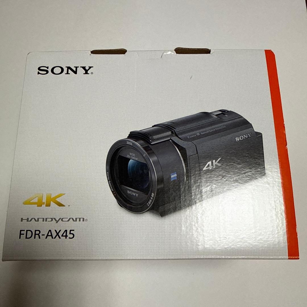 SONY 4Kビデオカメラ 【FDR-AX45】 ジャンク品
