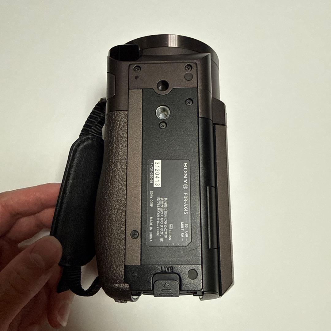 SONY 4Kビデオカメラ 【FDR-AX45】 ジャンク品