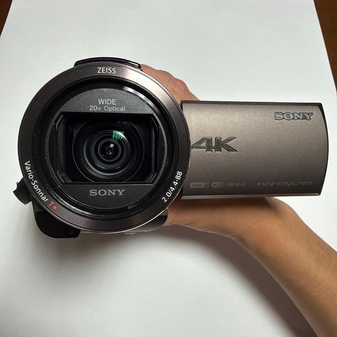 SONY 4Kビデオカメラ 【FDR-AX45】 ジャンク品