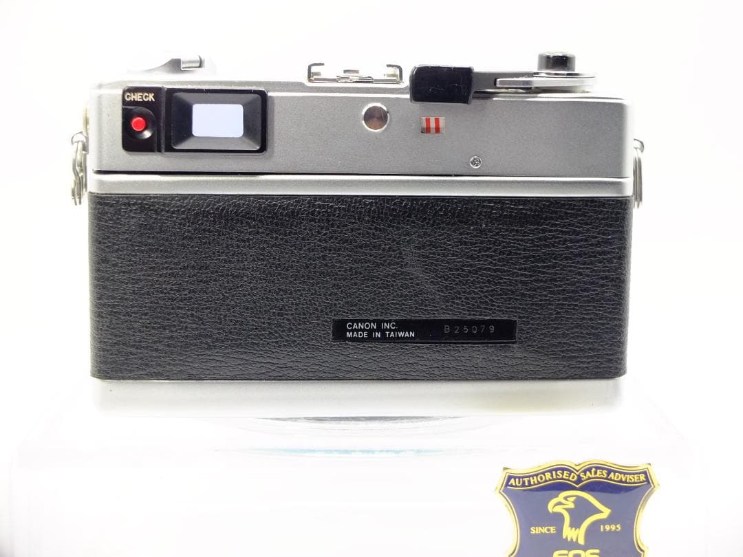 【実写確認整備品】キャノネットQL19G-Ⅲ／45mmf1.9メタルフード付