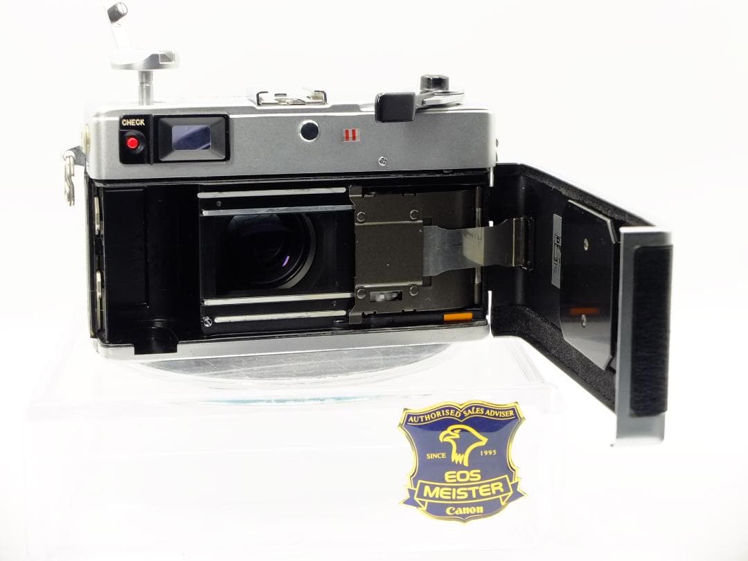 【実写確認整備品】キャノネットQL19G-Ⅲ／45mmf1.9メタルフード付