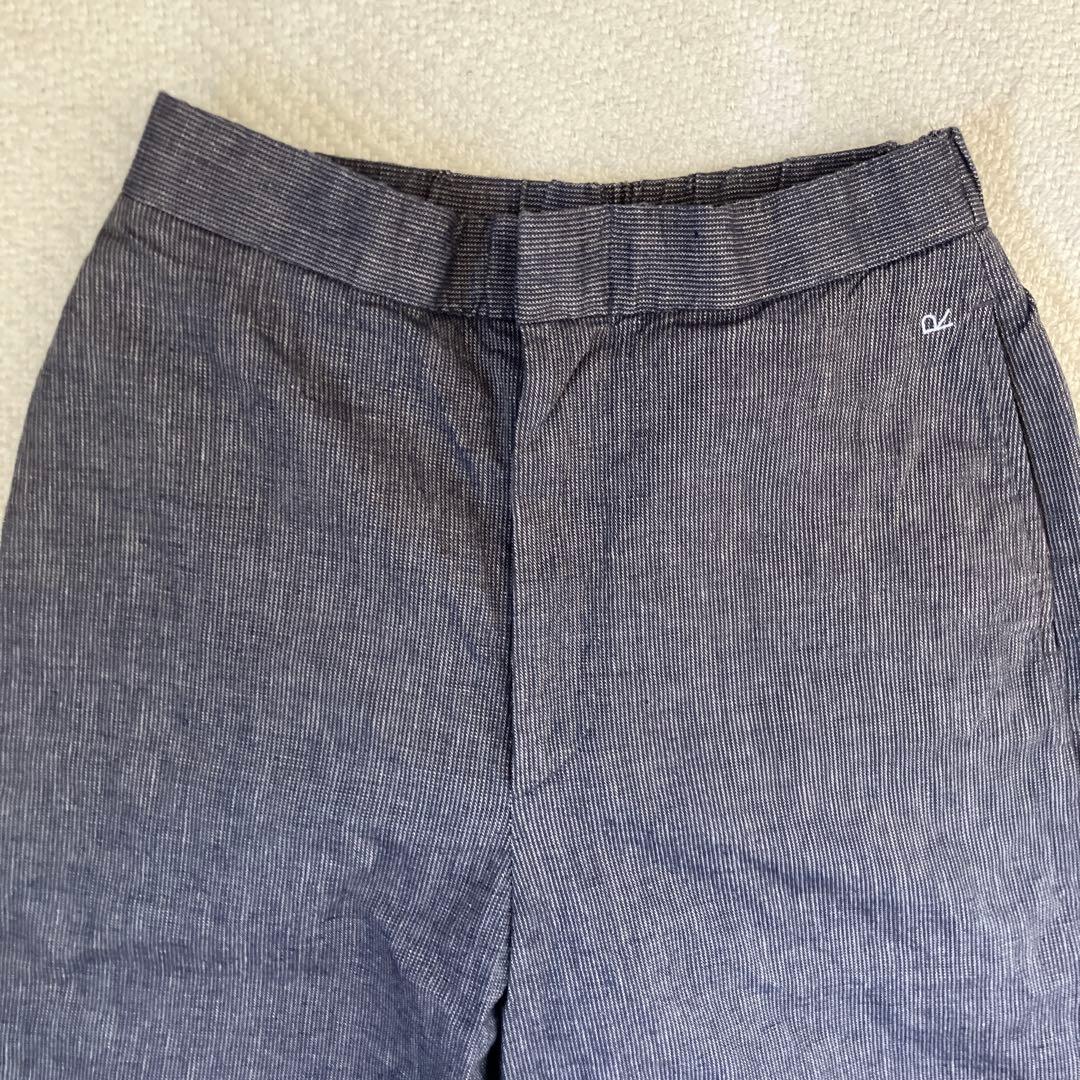 ストライプ ワイドパンツ　45R