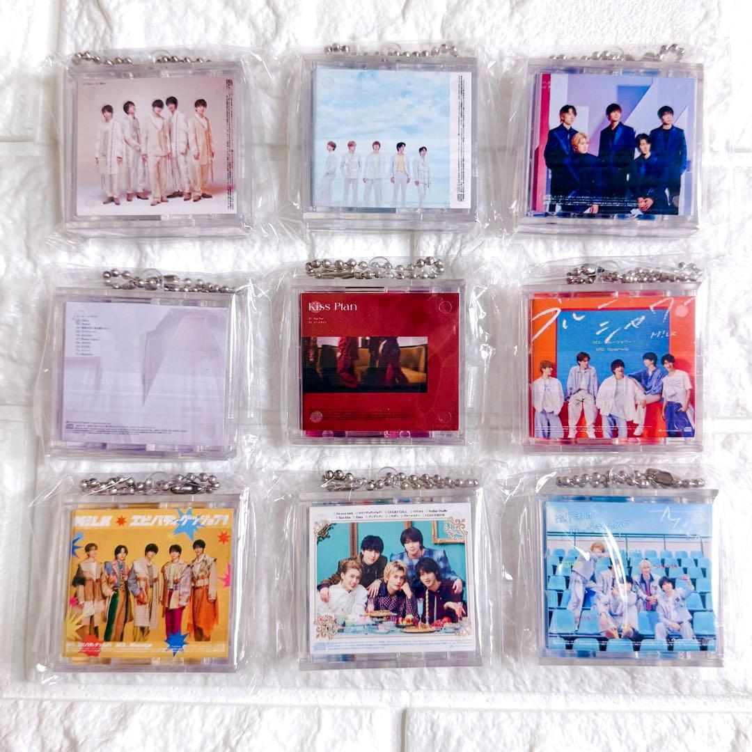 【未開封】M!LK さくらステージ カプセルトイ ミニジャケキーホルダー 9点