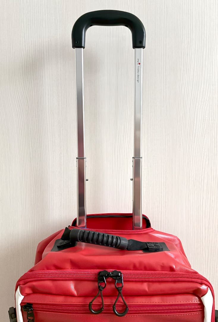 ヒデオ ワカマツTARPAULIN 30Lソフトスーツケース 赤