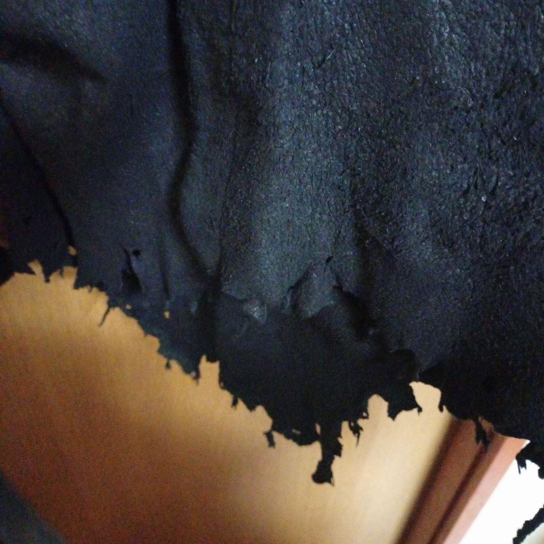 メルカリ市限定値下げユリウス　ディアスキンダメージレザーシャツ