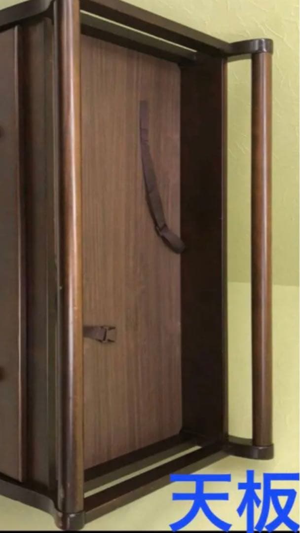 超希少♦️高級 ヴィンテージ♦️猫脚 飾り棚付 チェスト♦️ダークブラウン♦️送料込