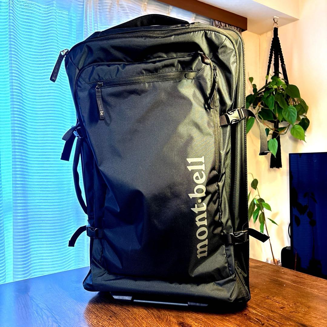 【週末セール】 mont-bell トラベルバッグ　ウィーリーバッグ60