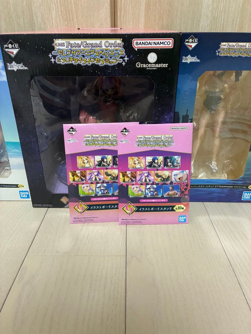 一番くじ　fgo Fate フィギュア B賞 C賞 ラストワン賞　下位賞まとめ