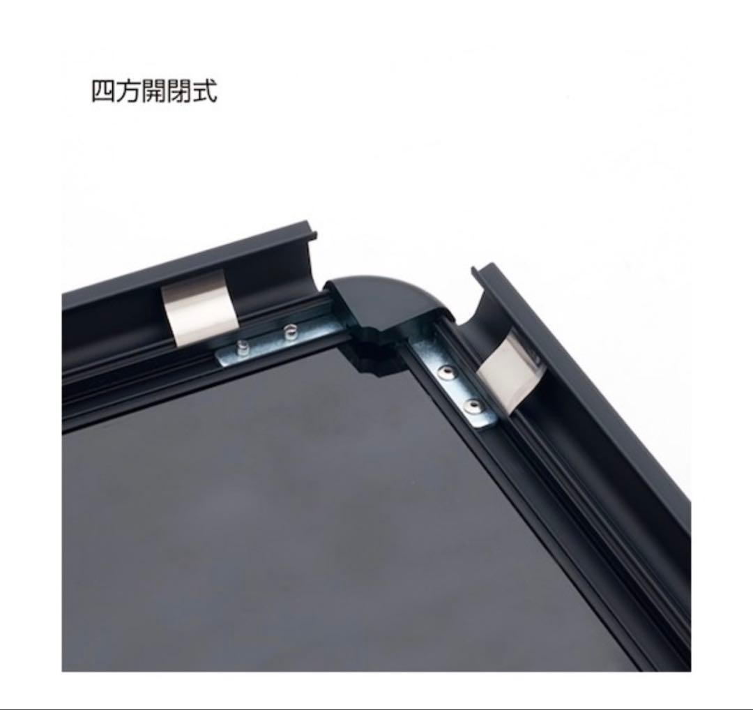 a型看板　室内外両方使用可能　両面　A1サイズ　グリップA 美品　ブラック