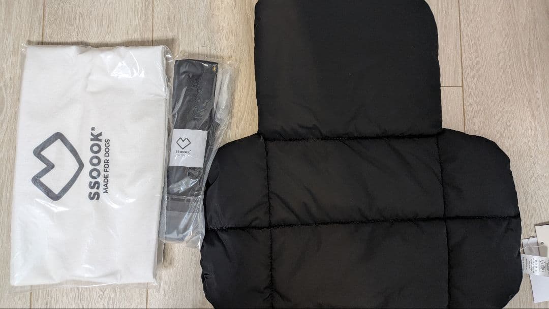 ssoook フロントバッグ　黒 Mサイズ