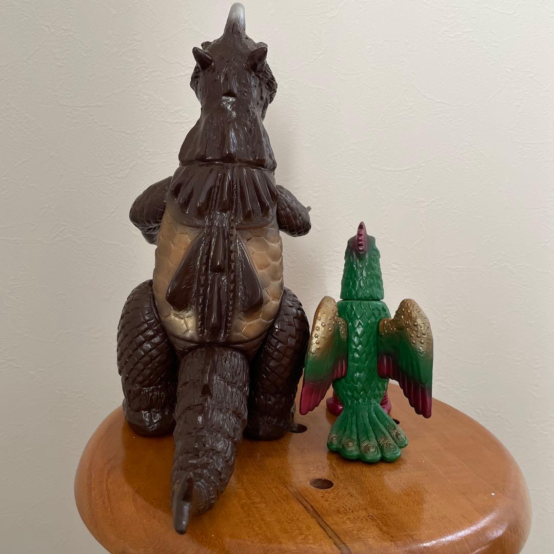 ゴメス&リトラ 1997（マーミット）ビニールパラダイス ソフビ フィギュア