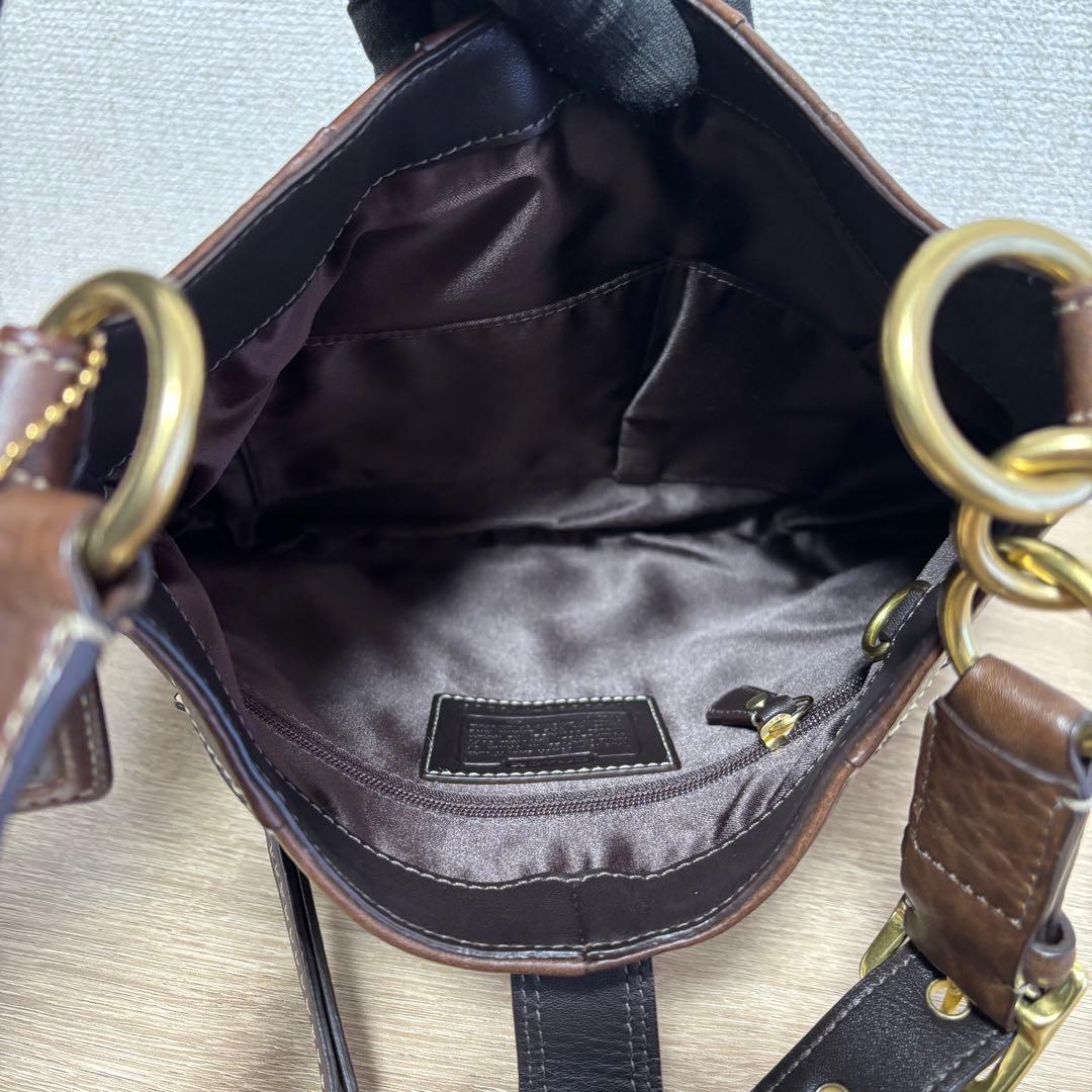 美品　COACH コーチ　ワンショルダーバッグ　ハンドバッグ　F10209