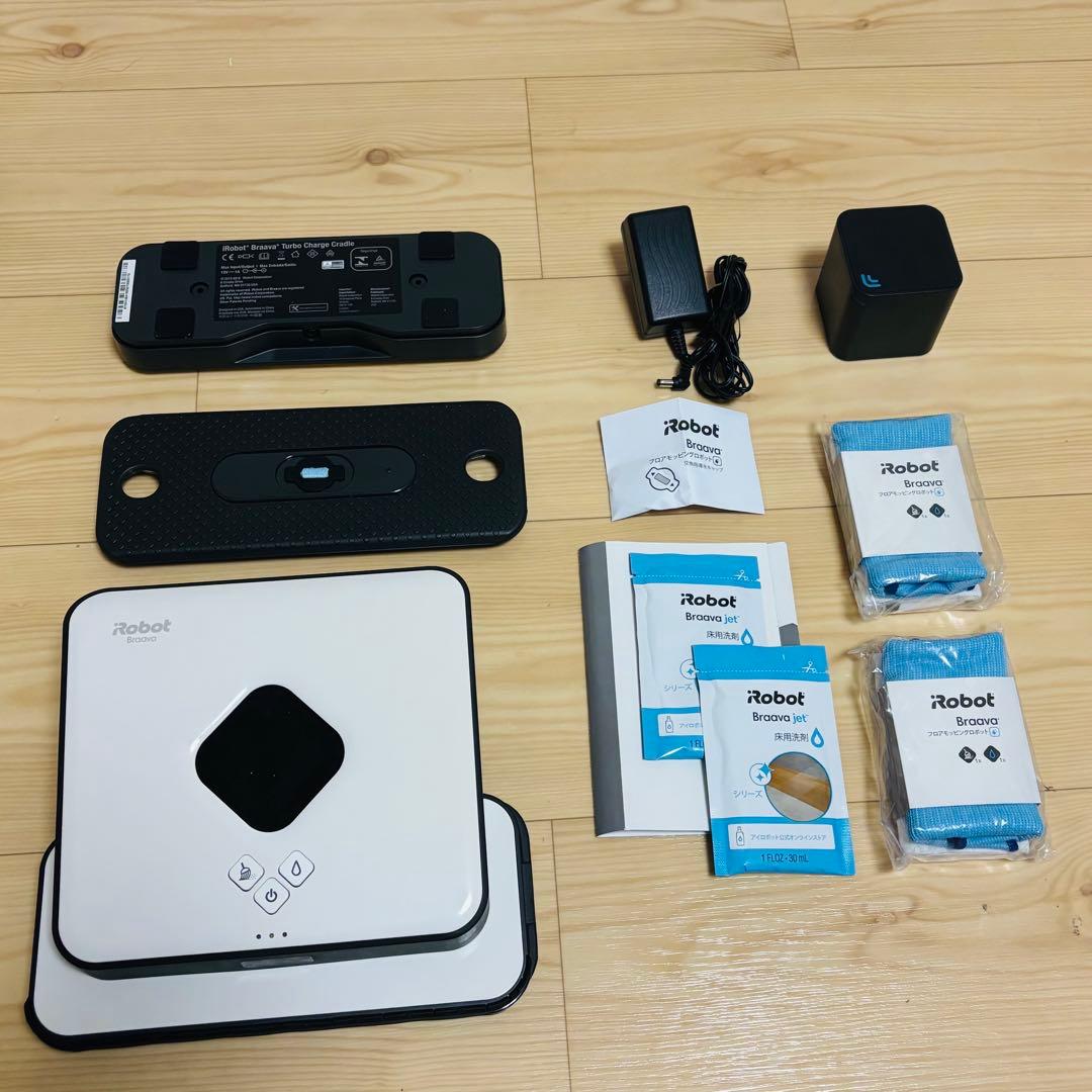 iRobot Braava 390j 拭き掃除ロボット 付属品付き　美品