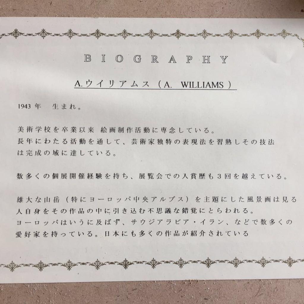 A.ウイリアムス (A.WILLIAMS) F6号 風景画