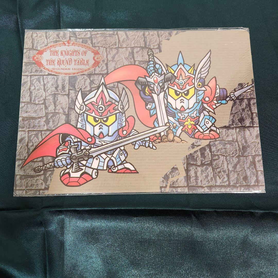 レア レトロ 下敷き　騎士ガンダム B5下敷き　5種セット