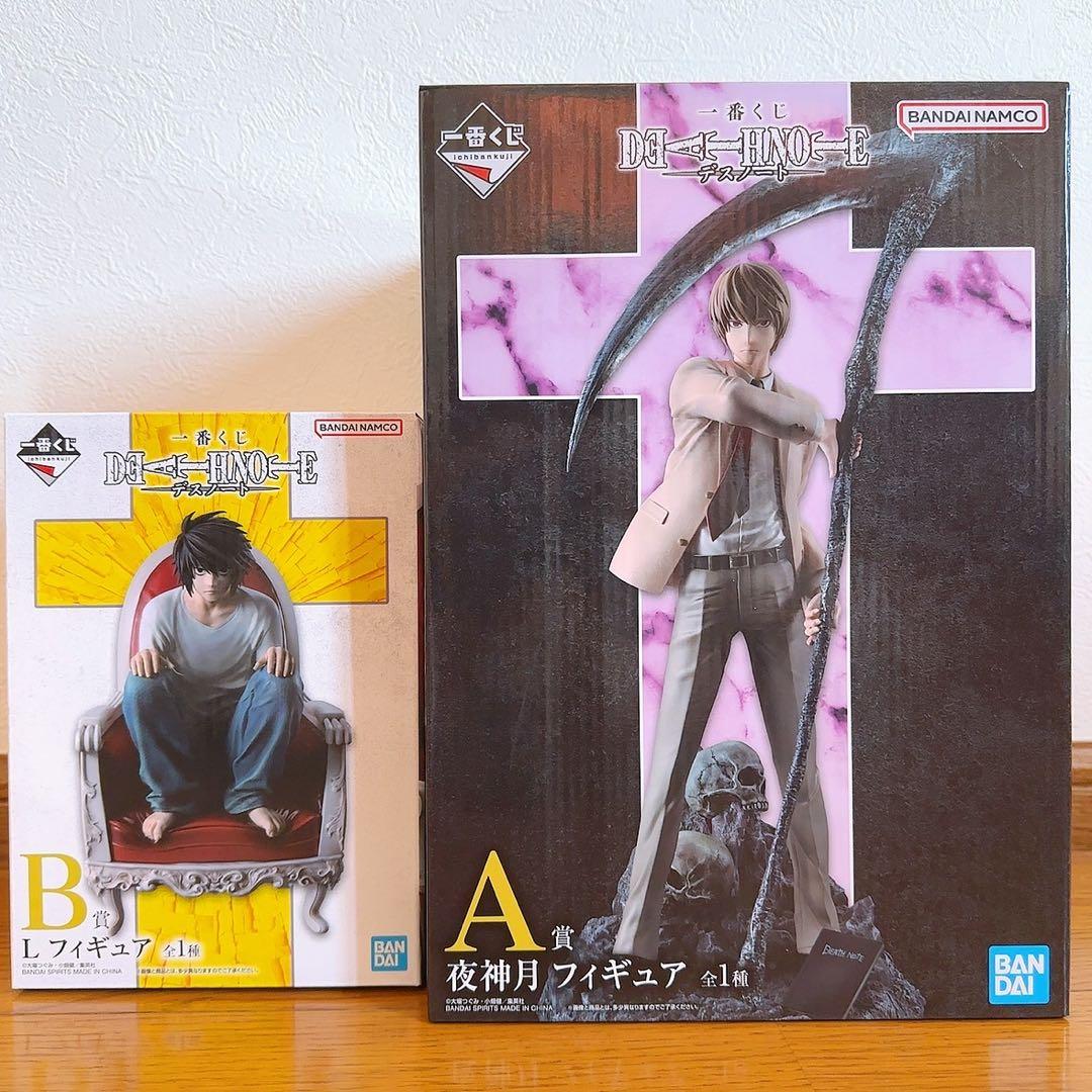 一番くじ デスノート A Bセット売り　夜神月　L フィギュア