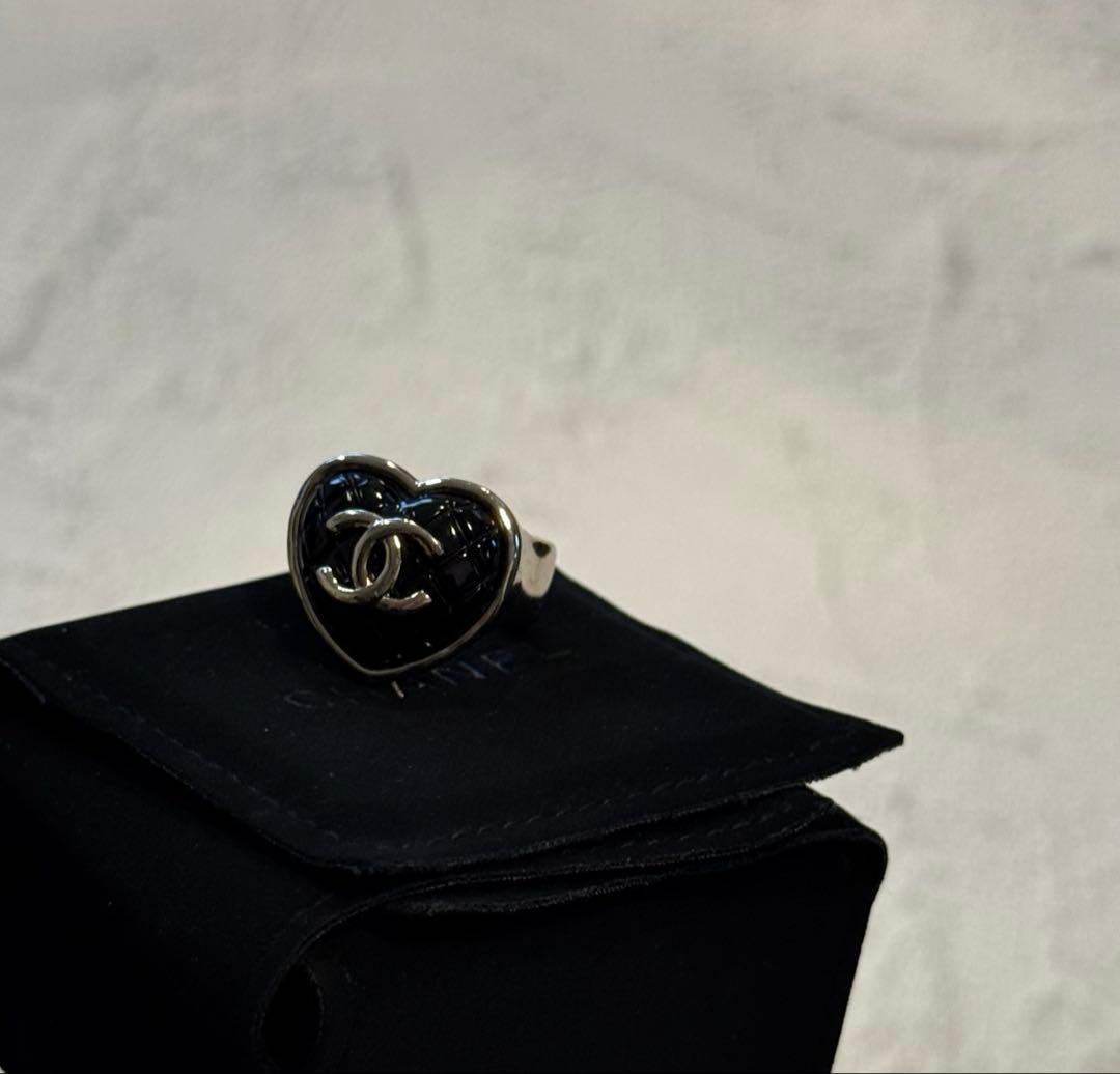 CHANEL リング　ハート