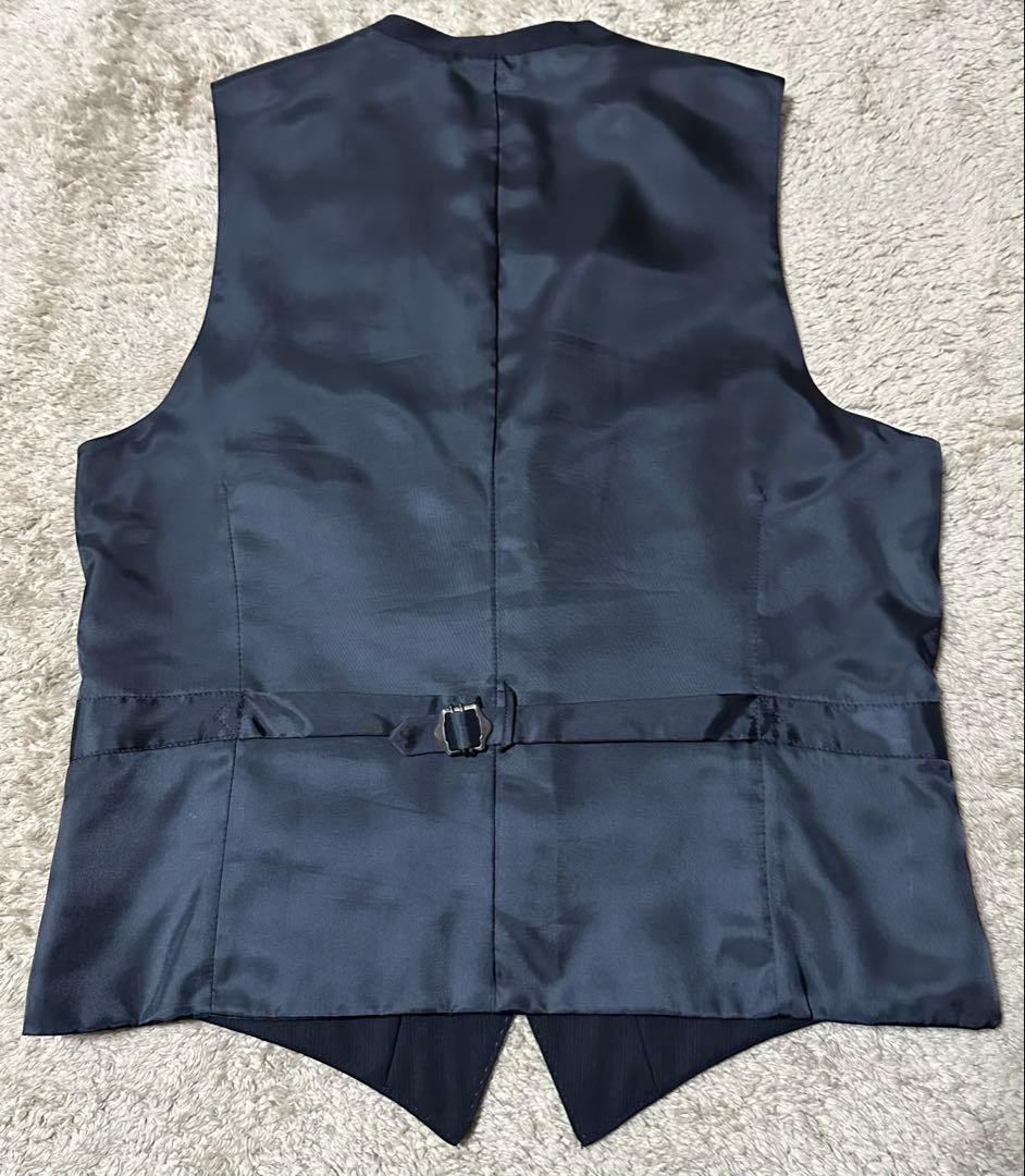 バーバリー ブラックレーベル ストライプ 羊毛 ジレ