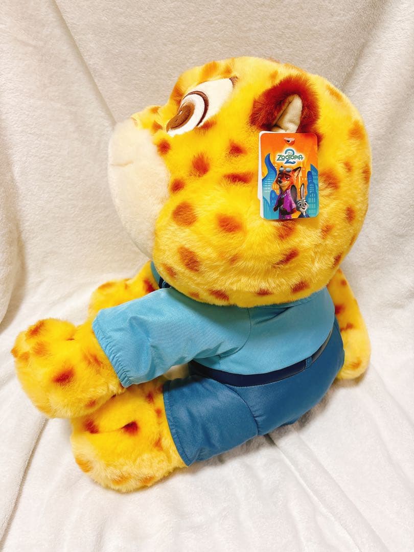 ズートピア2 クロウハウザー　ぬいぐるみ　コストコ　ブランケット付き