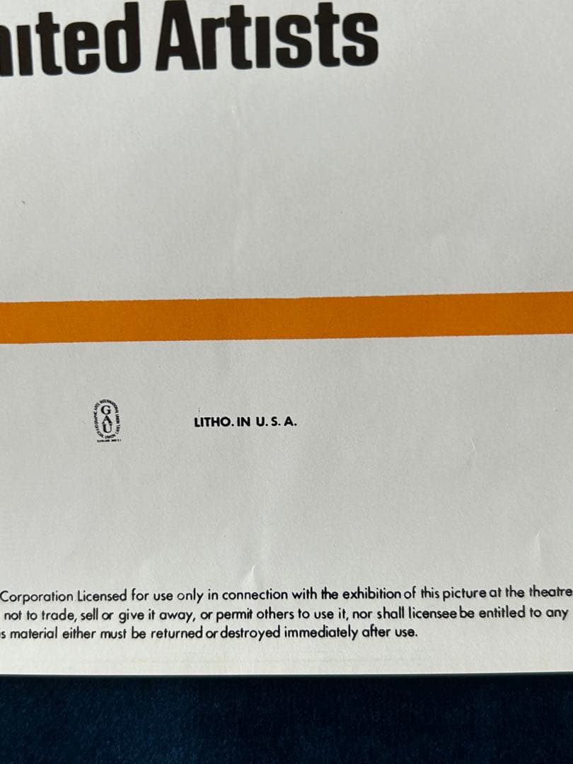 タッチダウン　USオリジナル映画ポスター