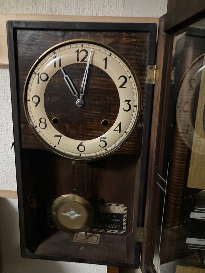 AKマーク 栄計舎 チンチャン時計 稼働中