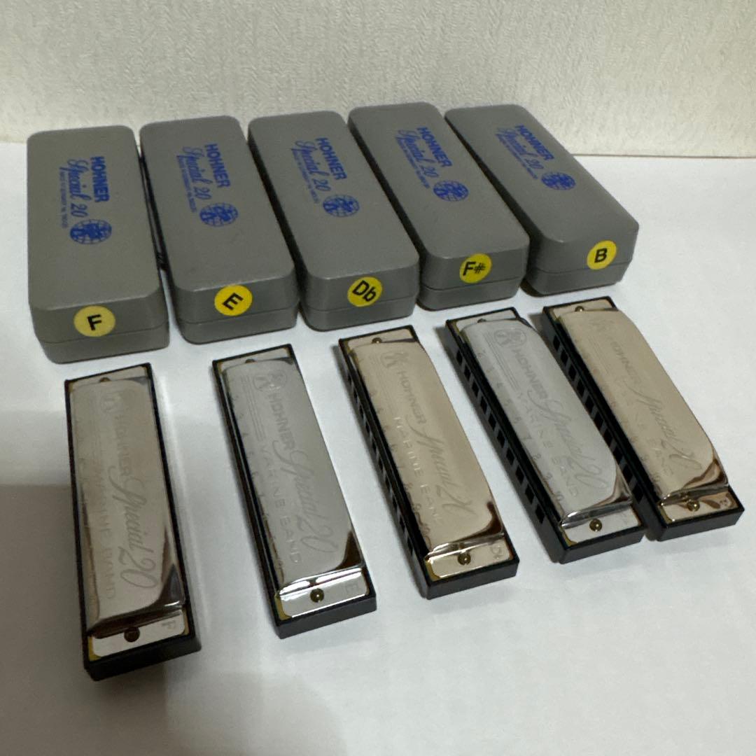 HOHNER ホーナー　Special20 ハーモニカ B F F♯ E D♭