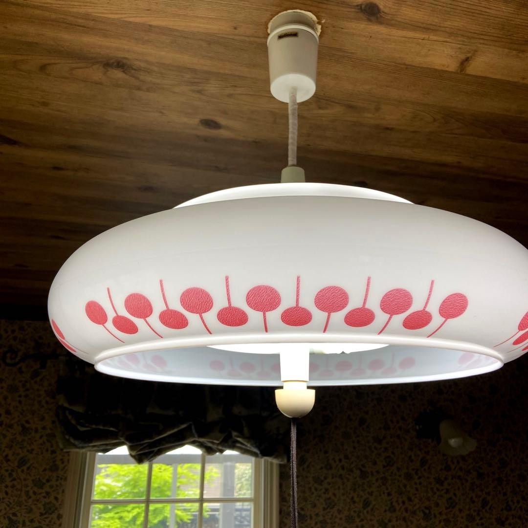レトロポップ　ペンダントライト　昭和レトロ　当時物