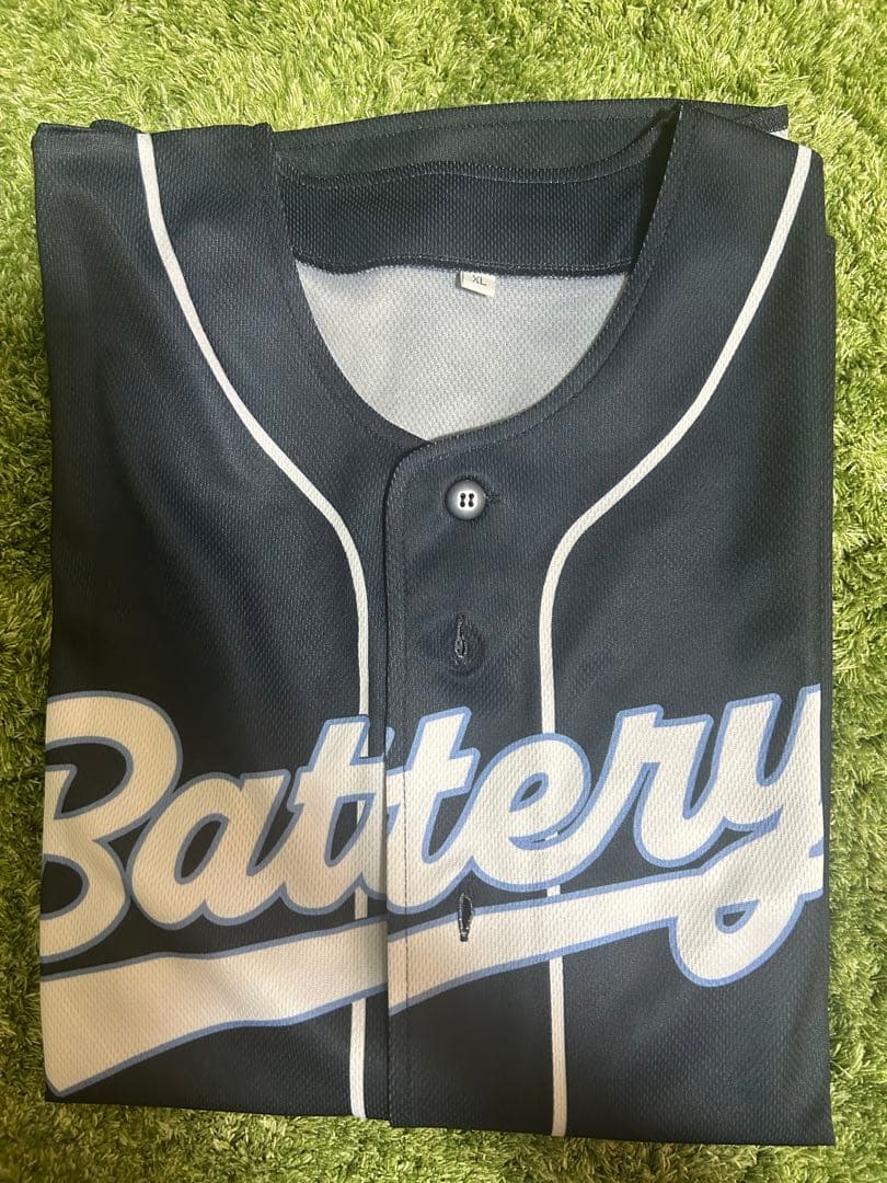 バッテリィズ　ベースボールシャツ　ユニフォーム　寺家
