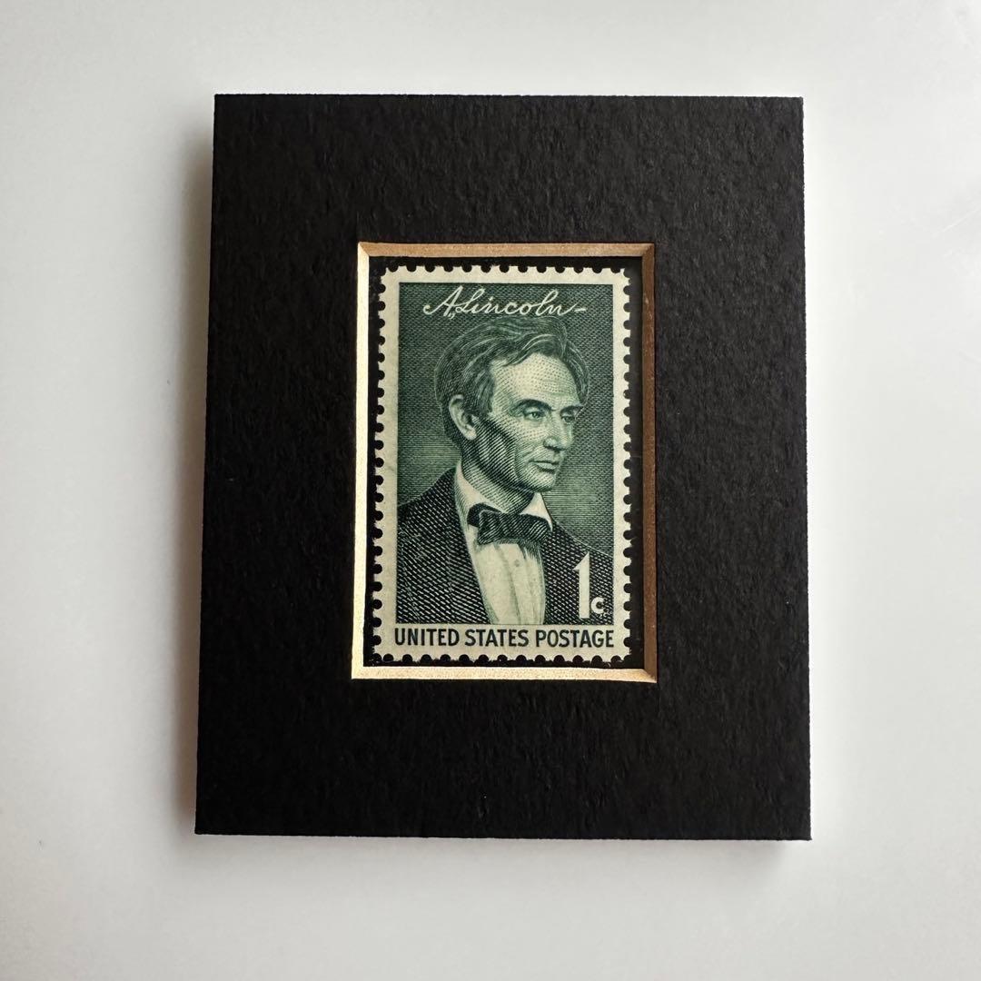 Abraham Lincoln リンカーン 生誕150周年記念切手 【レア切手】