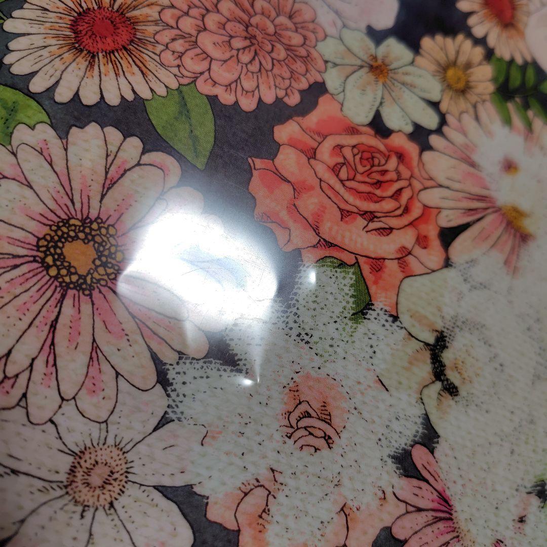 flower wall クリアポスター