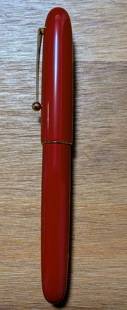 Namiki万年筆 URUSHIコレクション ミディアムサイズ(20号)朱 中字