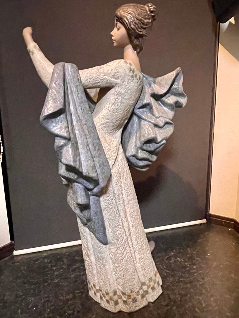 激レア LLADRO Lectra リヤドロ レクトラ 特大 陶器人形90cm