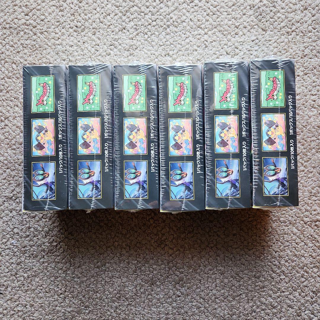 ポケモンカードゲーム　メガドリームex　6BOX　シュリンク付き