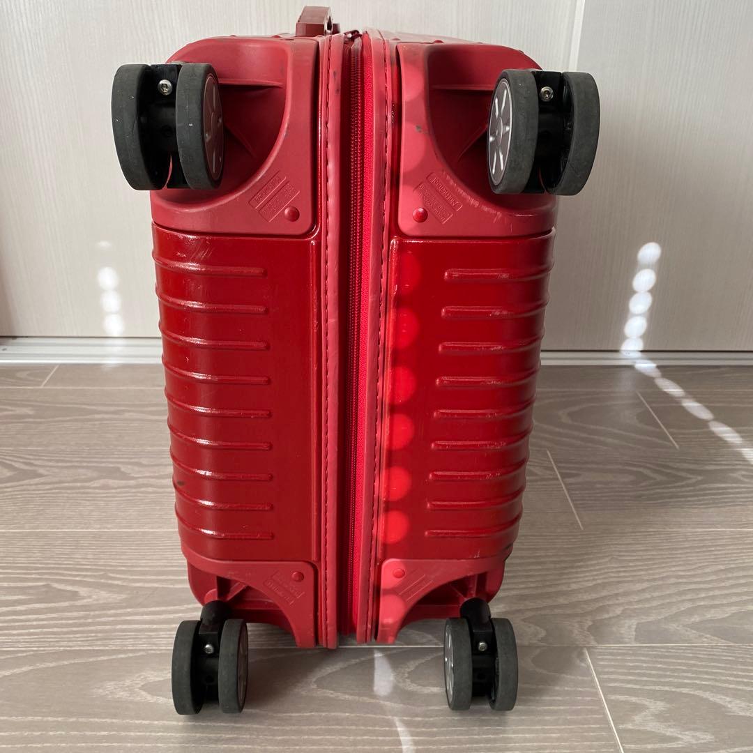 ジャンク　RIMOWA サルサ 4輪 キャリーケース 63L マットレッド