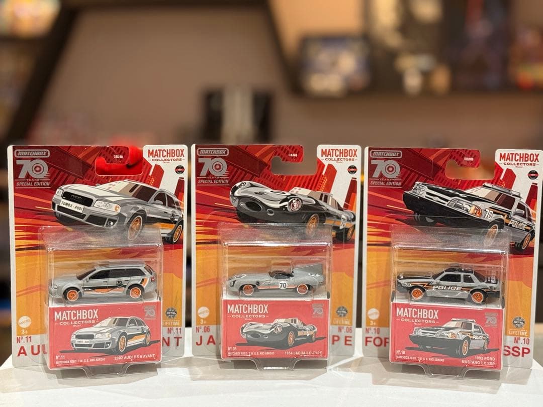 マッチボックス 70周年記念ミニカーセット