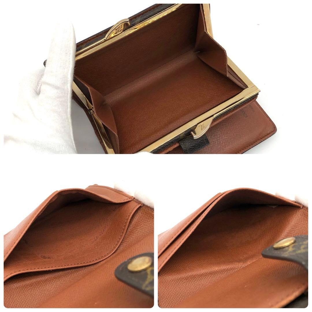 ルイヴィトン モノグラム ポルトフォイユ ヴィエノワ がま口 コンパクト財布