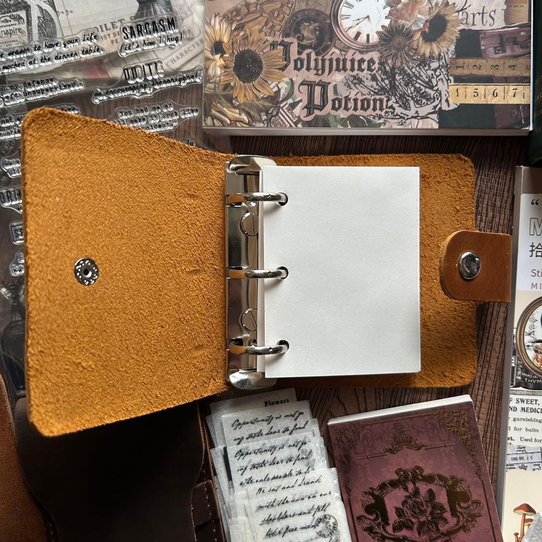 hiyoko@ コラージュ素材まとめ売り◆クリアスタンプ・ノート