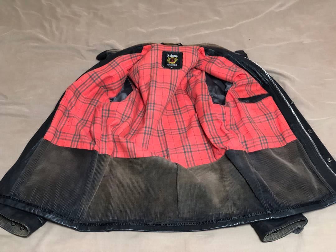 【レア】schott M65 フィールドジャケット　山羊革　サイズM