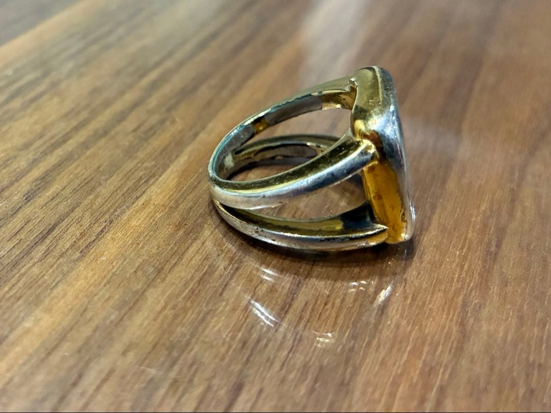 希少 ヴィンテージ エルメス HERMES コロゾセリエ リング 11号常田大希