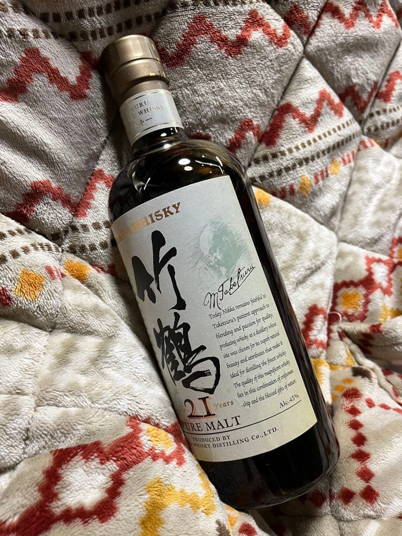 NIKKA WHISKY 竹鶴 21年 ピュアモルト 700ml